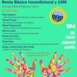 Encuentro Renta Básica Incondicional y 15M